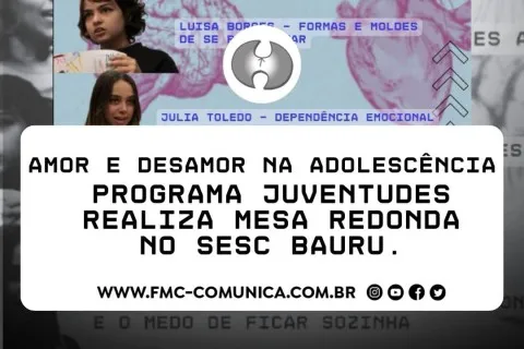 Mesa redonda no Sesc Bauru