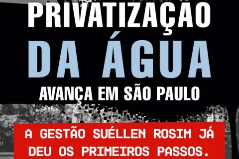 Bauru não está de fora dessa! Privatização da água avança no Estado de SP — e o DAE está na mira