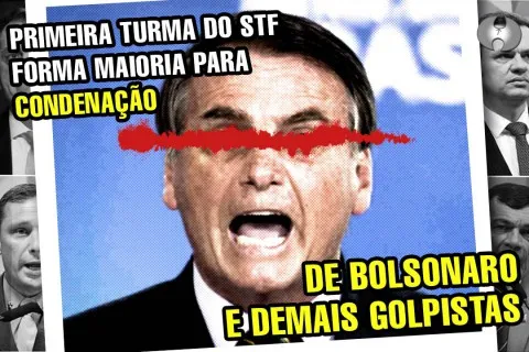 Primeira Turma do STF forma maioria para condenar Bolsonaro por todos os crimes da Trama Golpista