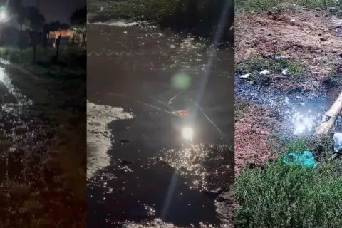 ESGOTO A CÉU ABERTO, ÁGUA CONTAMINADA E FALTA DE SERVIÇOS BÁSICOS: 157 FAMÍLIAS DO BAIRRO VIDA NOVA COBRAM AÇÃO IMEDIATA DA PREFEITURA